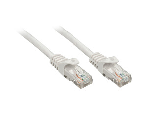 Lindy Patch-Kabel 3,0m UTP CAT 6 gepresst glatt Grau (48164)
