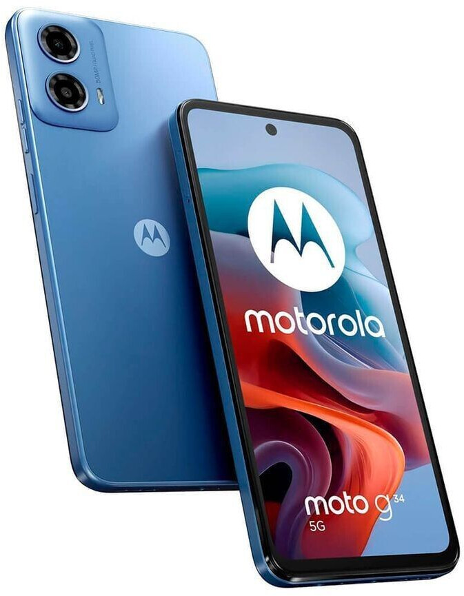 Motorola Moto G34 256 Go bleu