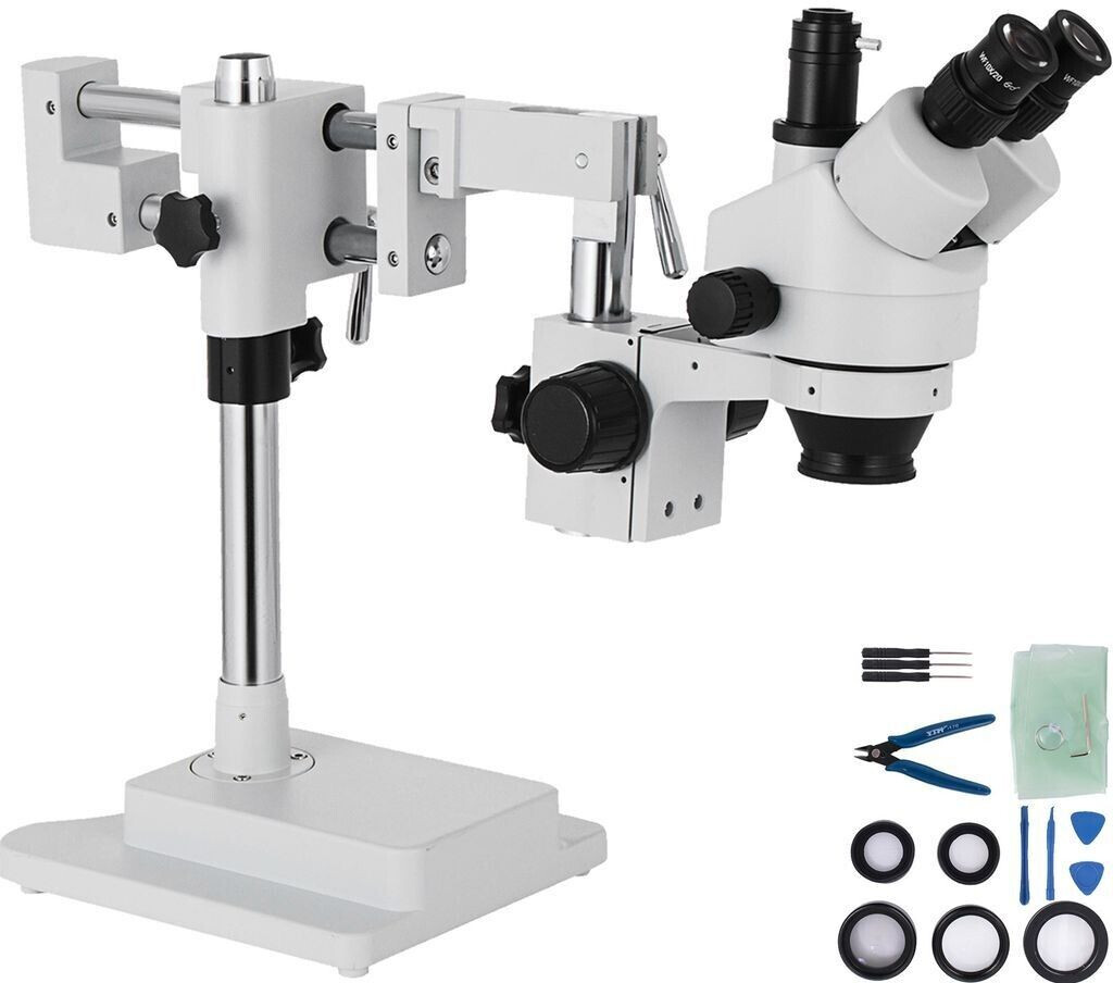 VEVOR 3,5X-90X Simul Focal Trinocular Zoom Stereo