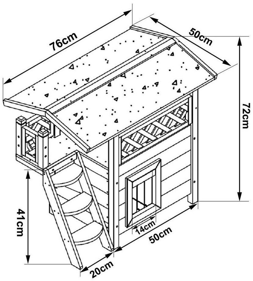 Lionto Maison pour chat Lionto Maison pour chat