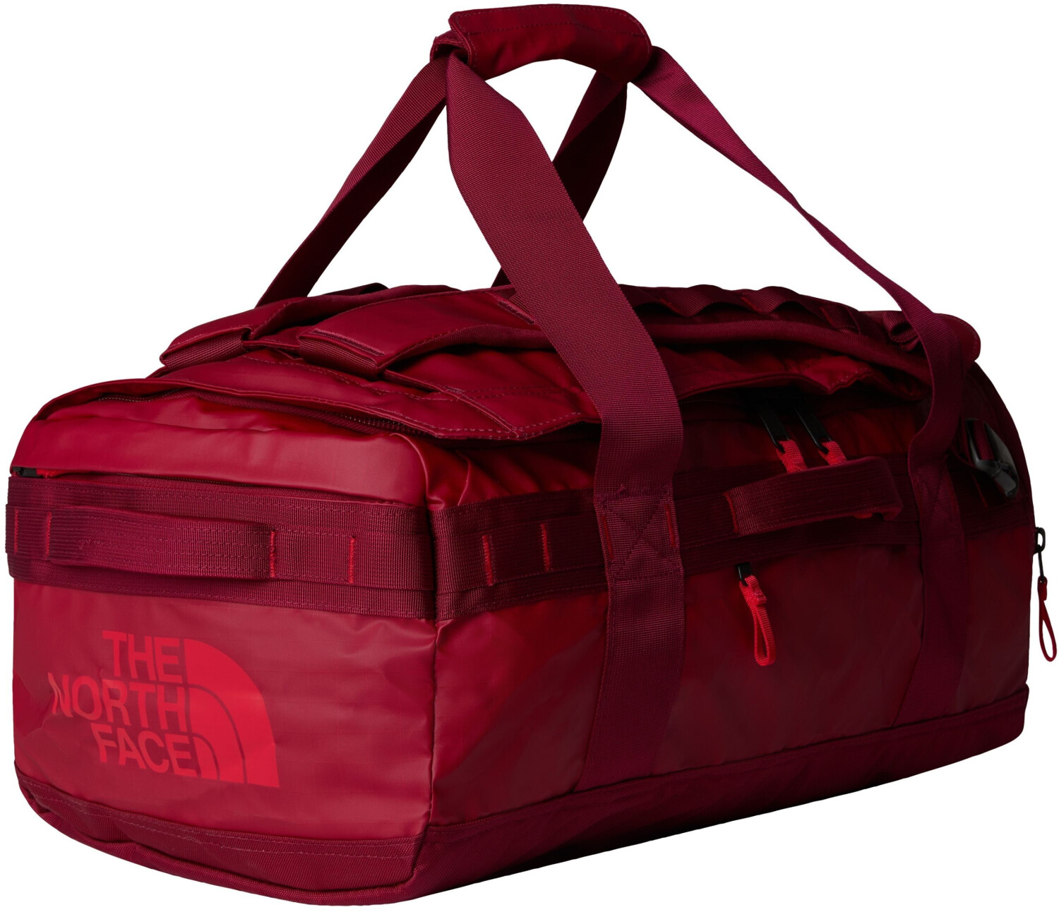 The North Face Base Camp Voyager Duffel 42L (52RQ) beetroot/tnf red