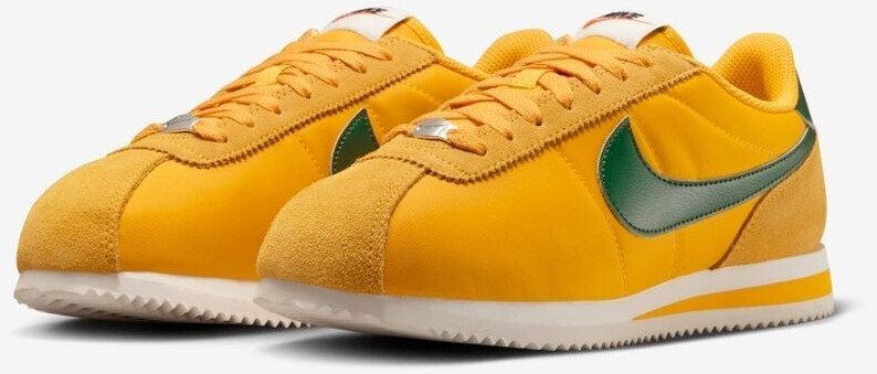 Nike Cortez Textile Women yellow ochre safety orange black gorge green ab 60 00 Preisvergleich bei idealo