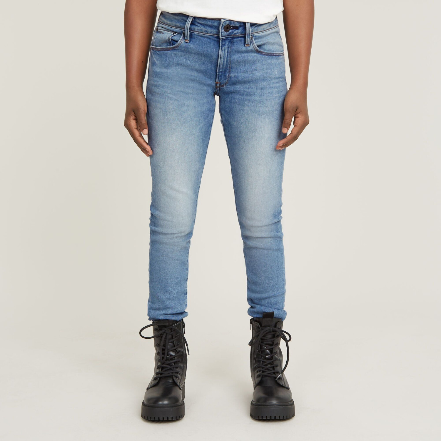 G-Star Kids 3301 Skinny Jeans (D24918-01-D898) sun faded niagara