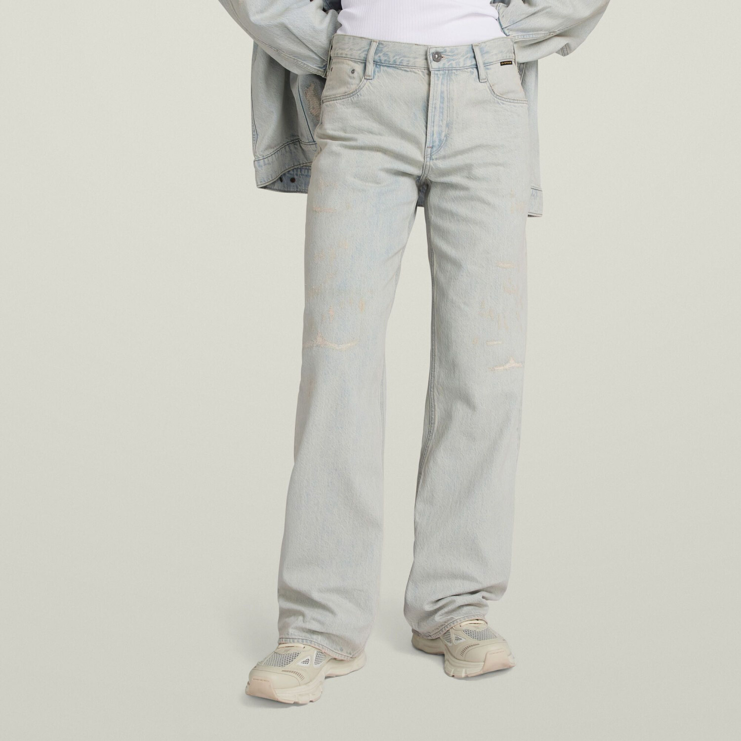 G-Star Judee Low Waist Loose Jeans (D22889-D536) vintage akoya blue
