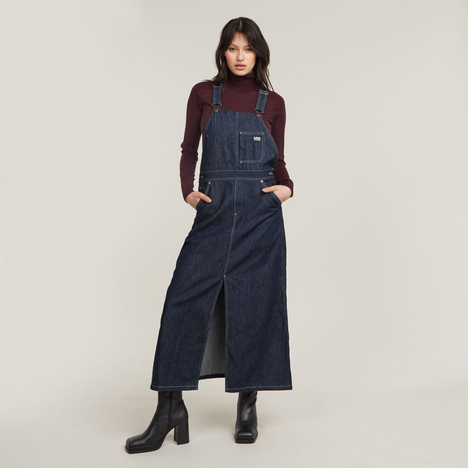 G-Star Dungaree Dress (D24749-D443) blue