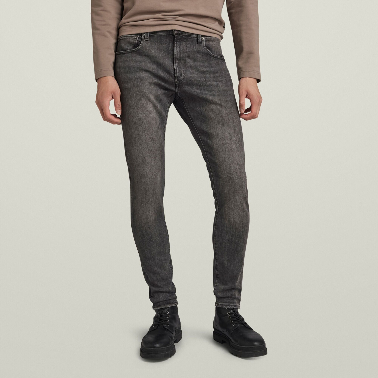 G-Star 3301 Skinny Jeans (51000) faded black magnet C620