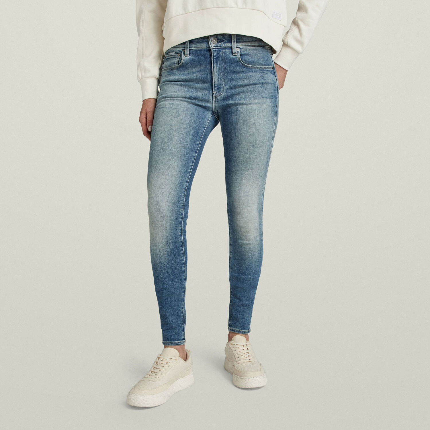 G-Star 3301 Skinny Jeans (D05175) faded blue topaz