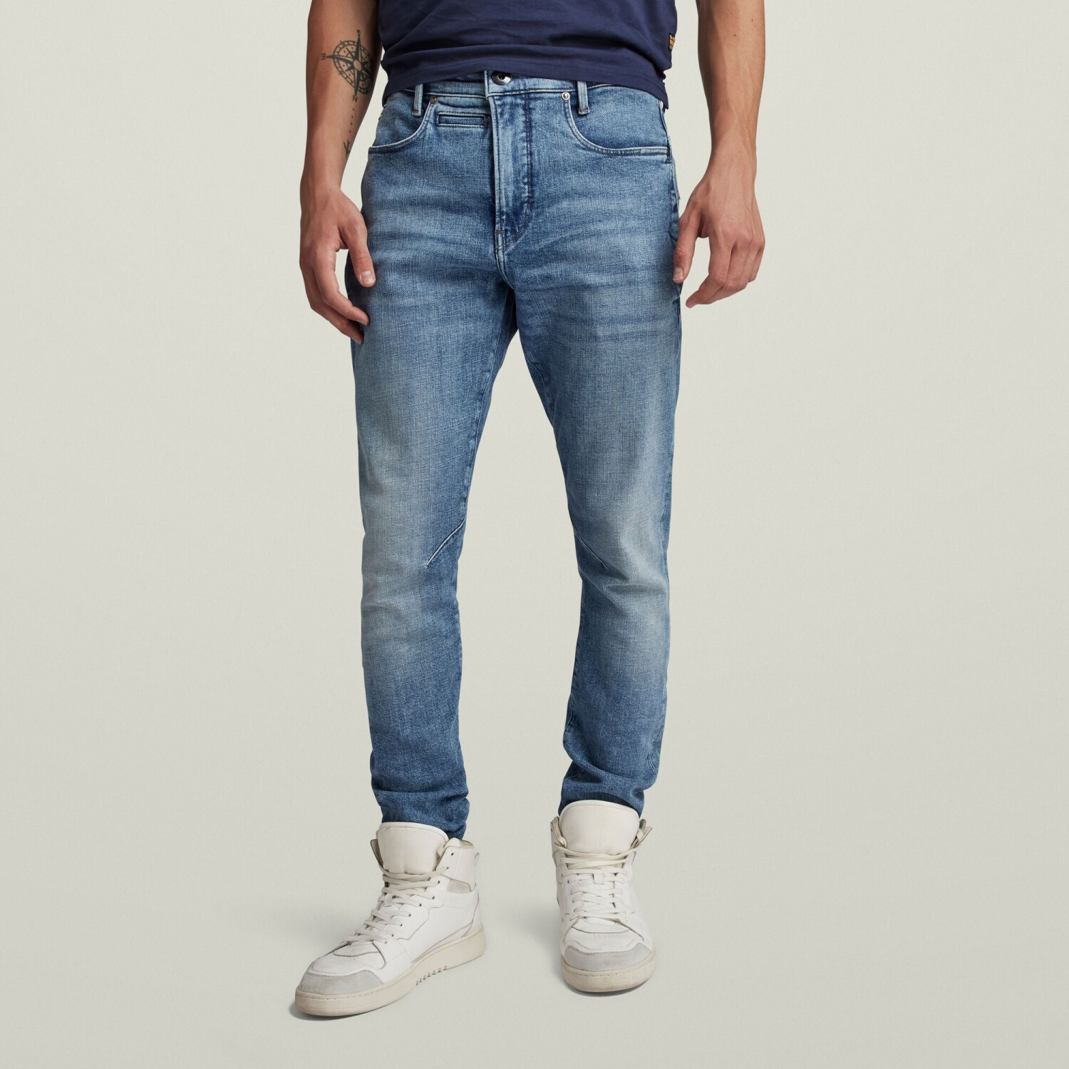 G-Star D-Staq 3D Slim Jeans (D05385) sun faded blue donau
