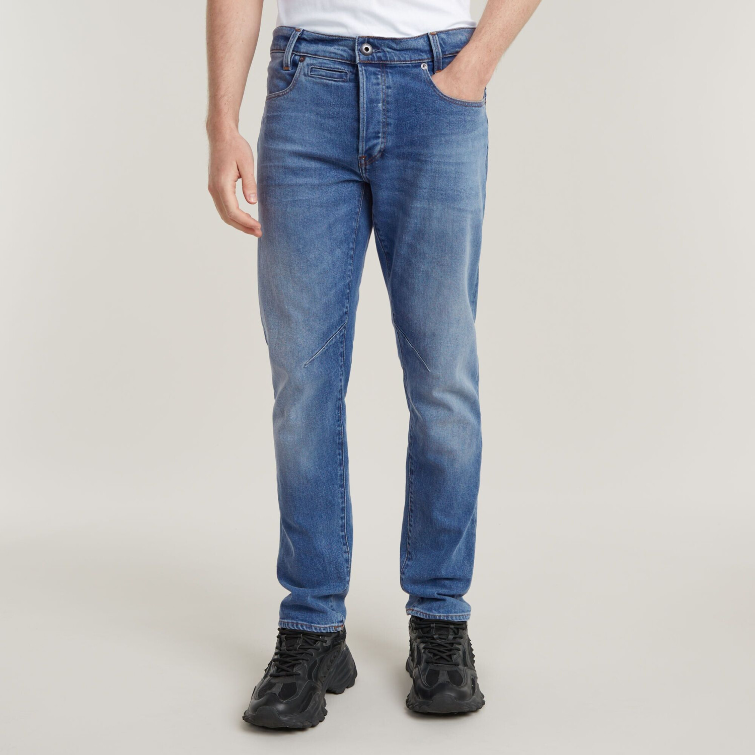 G-Star D-Staq 5-Pocket Slim Jeans (D06761) authentic faded blue