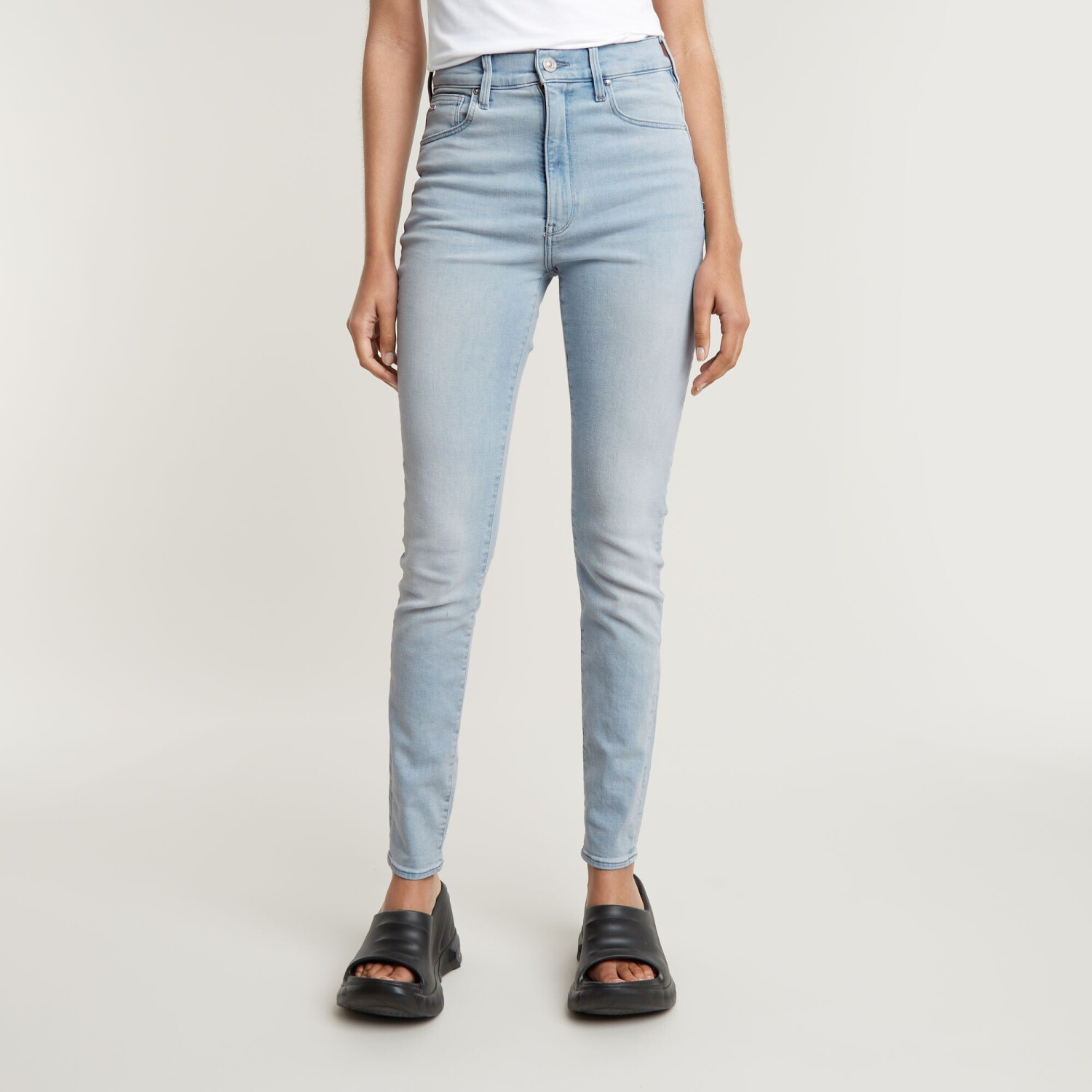 G-Star Kafey Ultra High Skinny Jeans (D15578-D885-B472) light blue