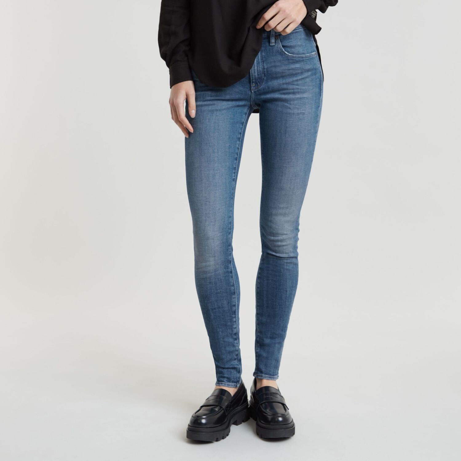 G-Star Lhana Skinny Jeans (D19079) faded blue agate