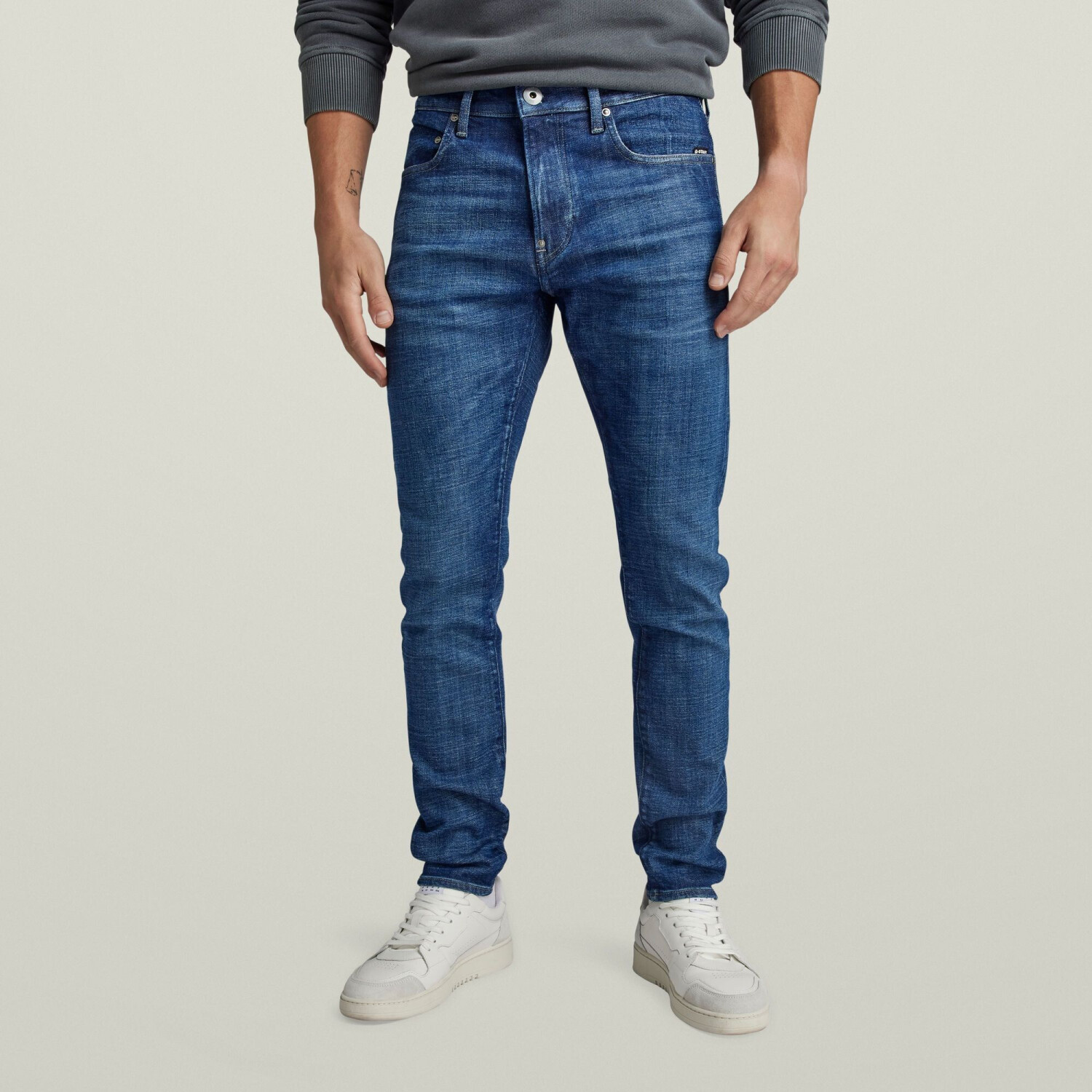 G-Star Revend FWD Skinny Jeans (D20071) faded blue copen