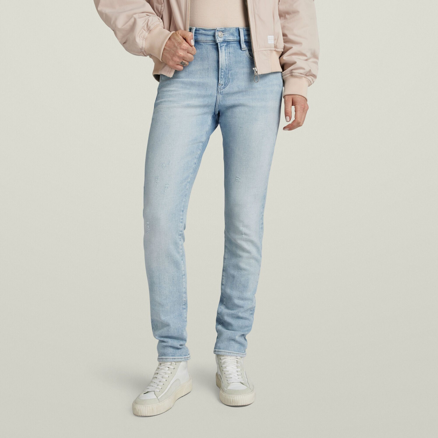 G-Star Ace 2.0 Slim Straight Jeans (D23638) sun faded mirage blue