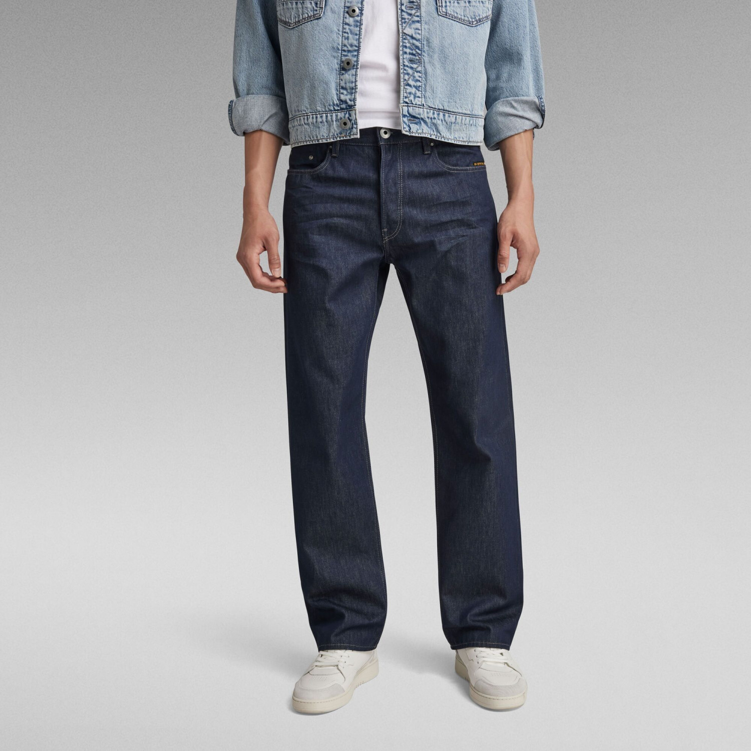 G-Star Dakota Regular Straight Jeans (D23691) raw denim