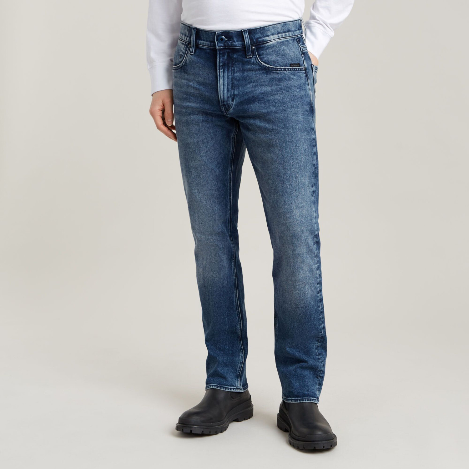G-Star Mosa Straight Jeans (D23692) faded cascade