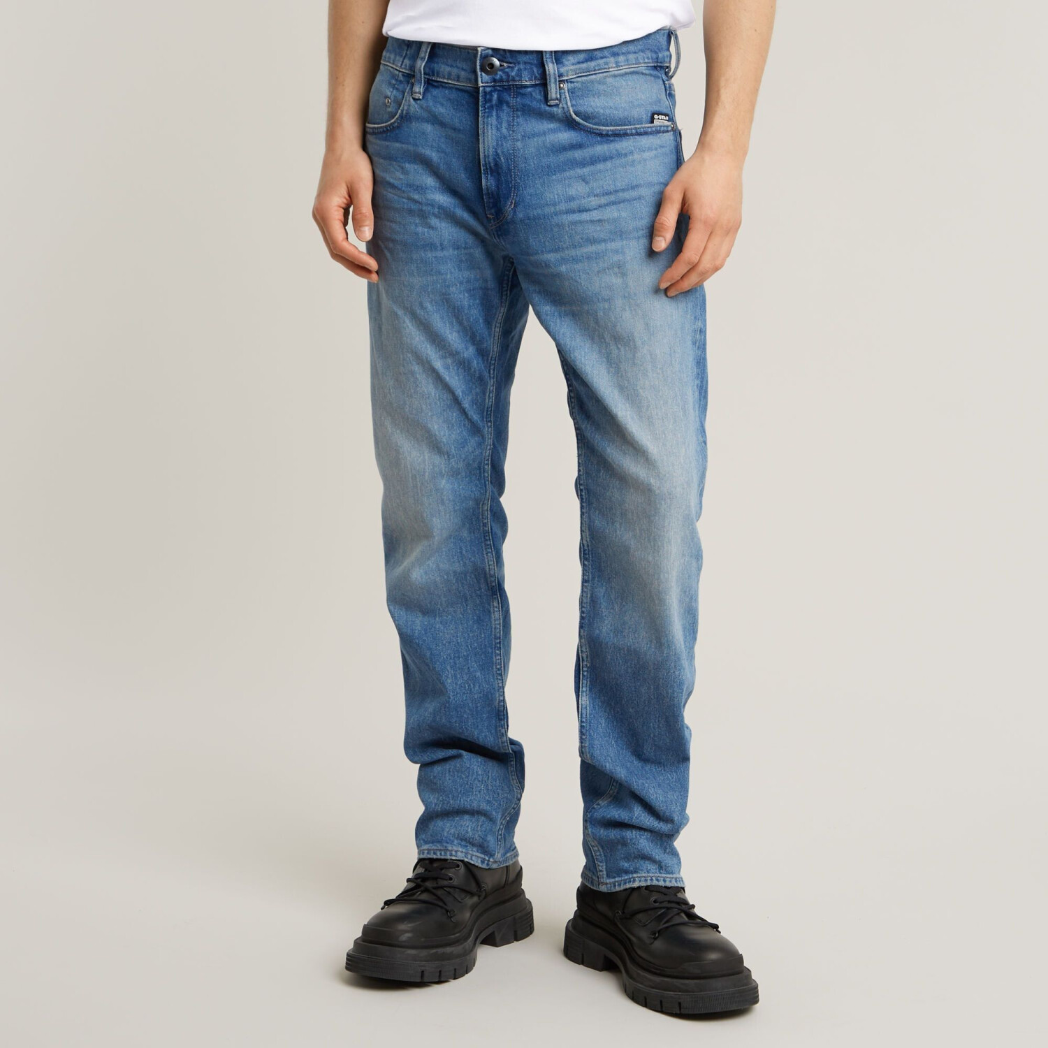 G-Star Mosa Straight Jeans (D23692) sun faded blue donau