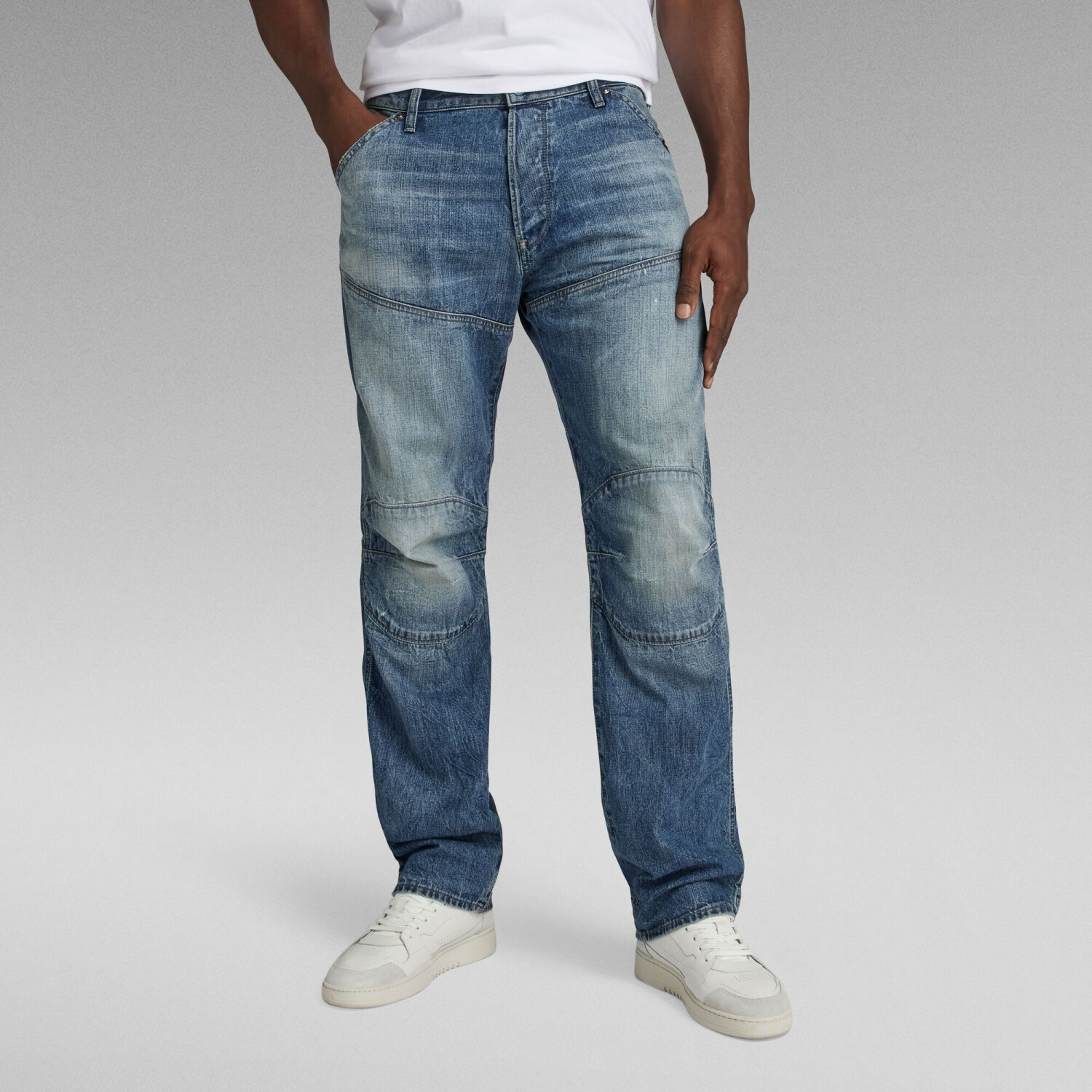 G-Star 5620 Elwood 3D Regular Jeans (D23699) antique faded penida blue