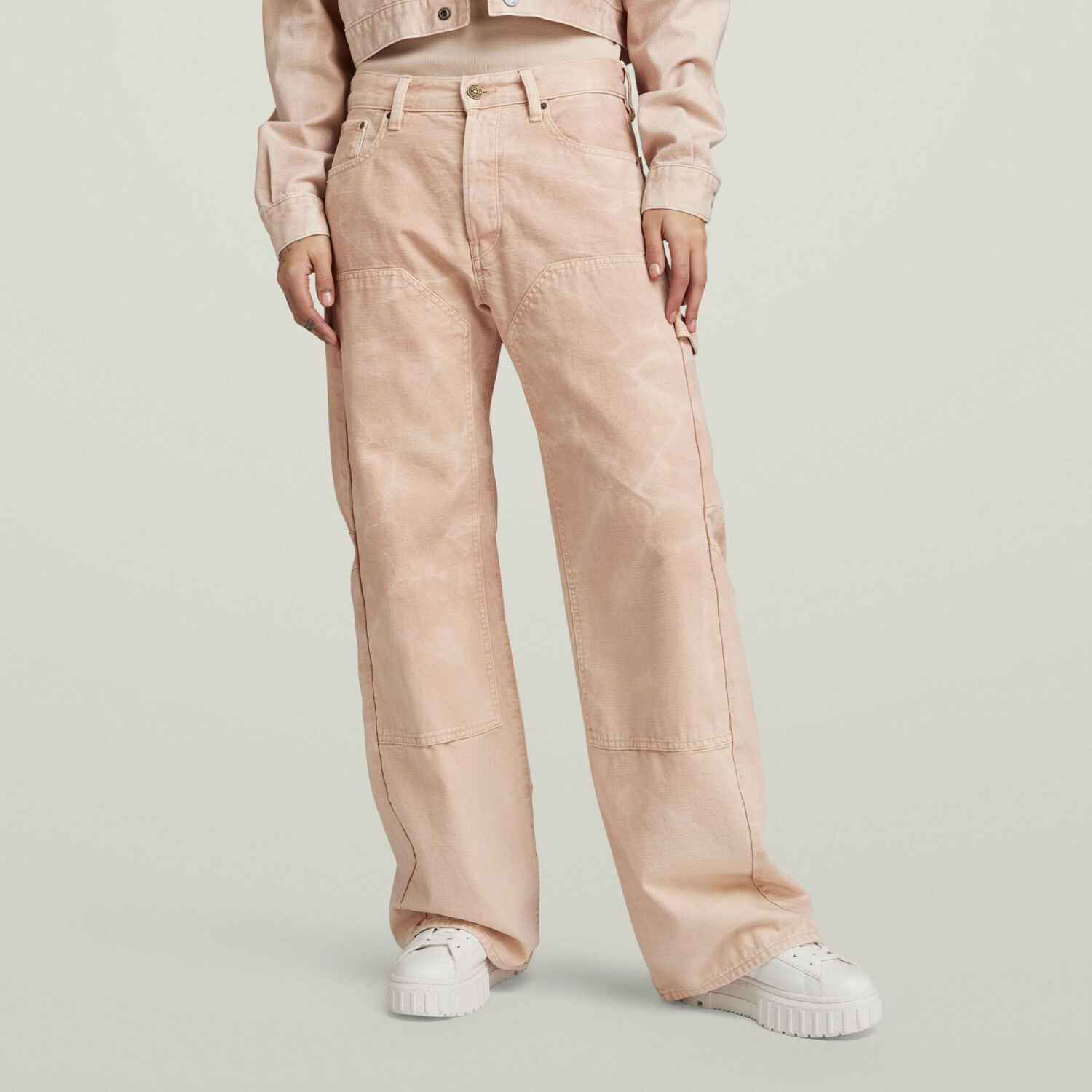 G-Star Bowey 3D Carpenter Loose Jeans (D24354-D491-G551) Sun Faded Rugby Tan