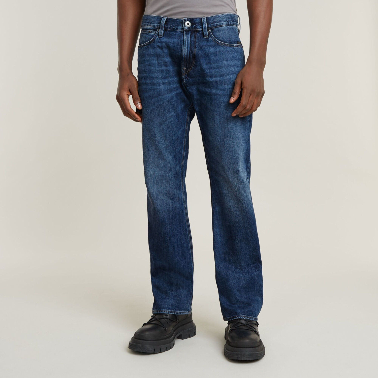 G-Star Lenney Bootcut Jeans (D24467) worn in waterspouts