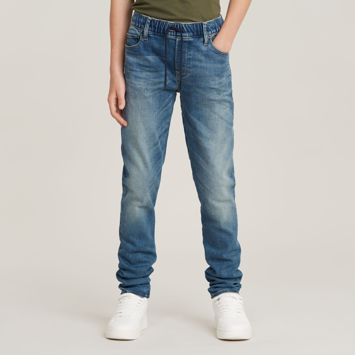 G-Star Kids 3301 Slim Pull-Up Jeans (D24921-01-C041-1) light blue