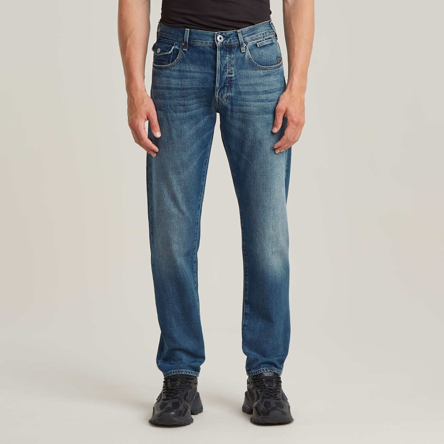 G-Star Morry FWD 3D Regular Tapered Jeans (D26141) antique faded niagara