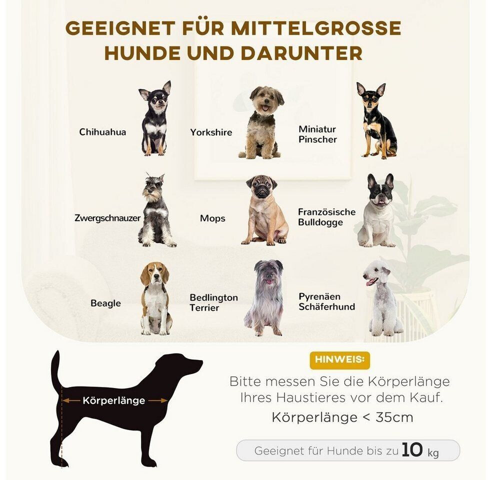 Pawhut Canapé pour chien Pawhut Canapé pour chien
