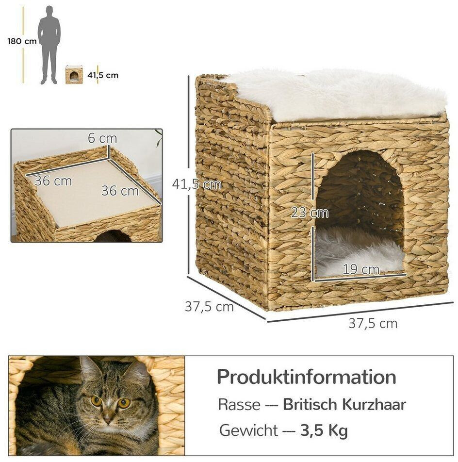 Pawhut Niche pour chat Pawhut Niche pour chat