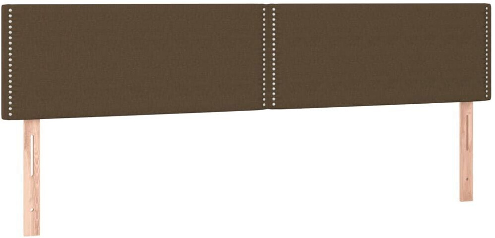 vidaXL LED headboard 180x5x78/88cm fabric (3121489)