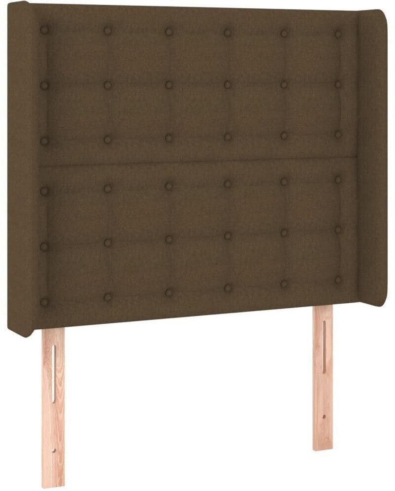 vidaXL LED headboard 93x16x118/128cm fabric (3124467)