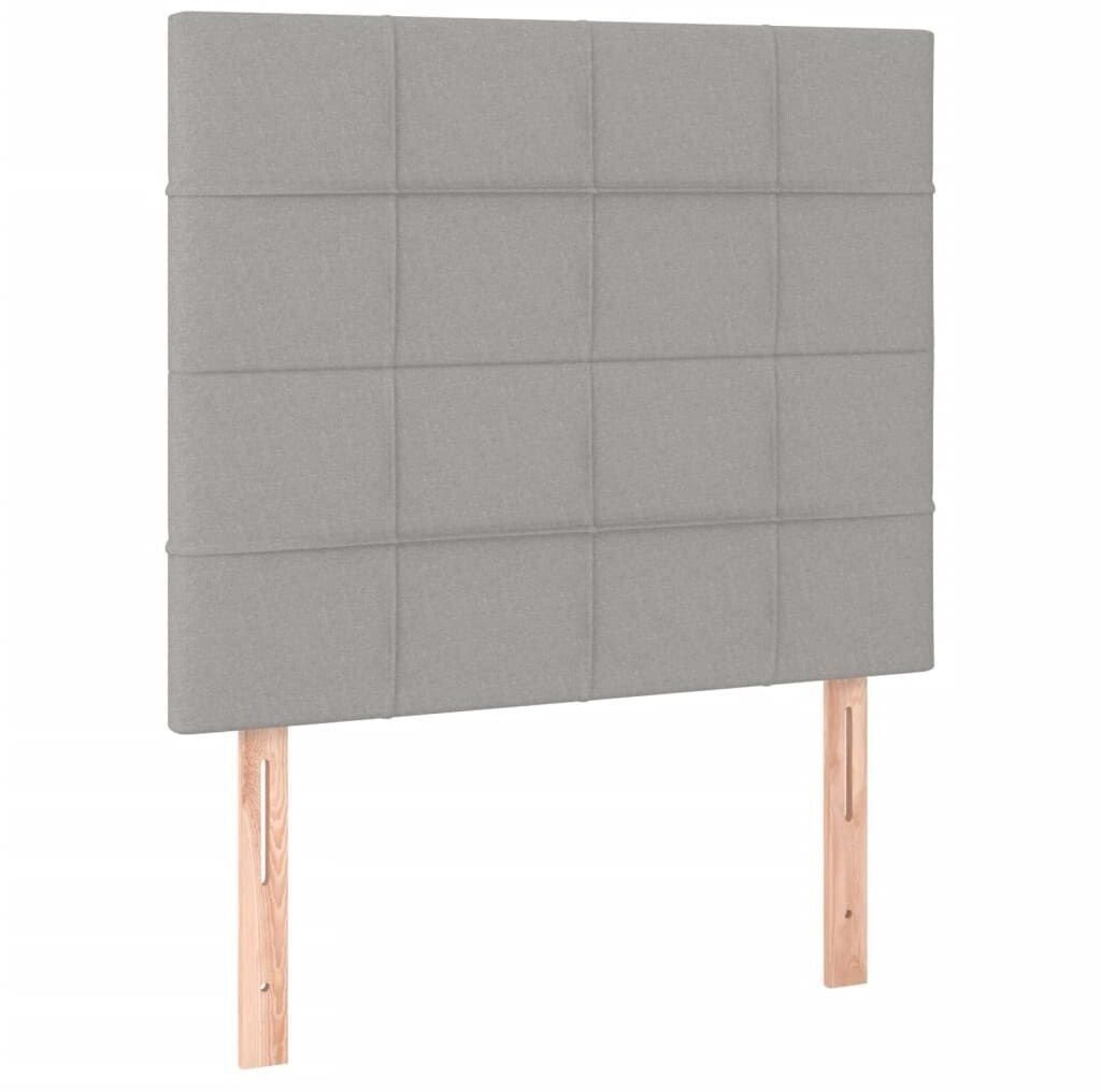 vidaXL LED headboard 80x5x118/128cm fabric (3122398)