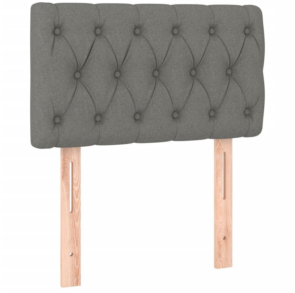 vidaXL LED headboard 80x7x78/88cm fabric (3121923)