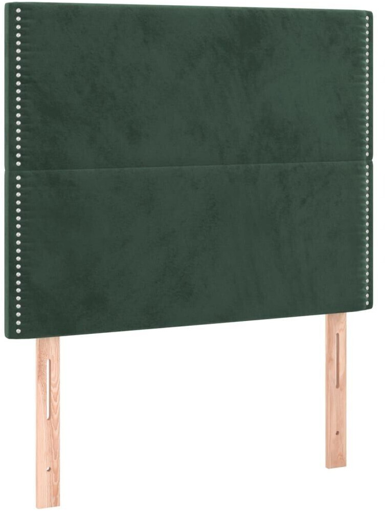 vidaXL LED headboard 90x5x118/128cm velvet (3122323)