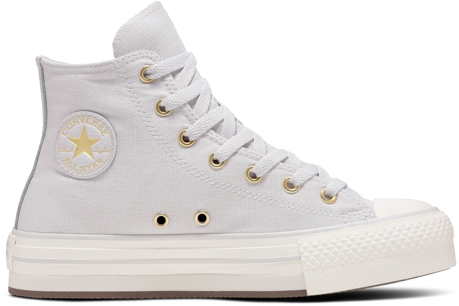 Buy Converse Chuck Taylor All Star EVA Lift Platform Tonal Canvas barely grey egret gold from 40.00 Today Best Deals on idealo