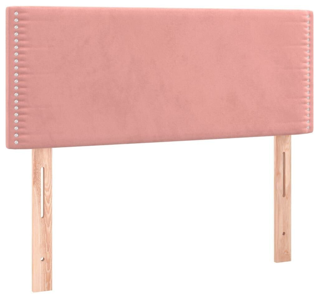 vidaXL LED headboard 90x5x78/88cm velvet (3121513)