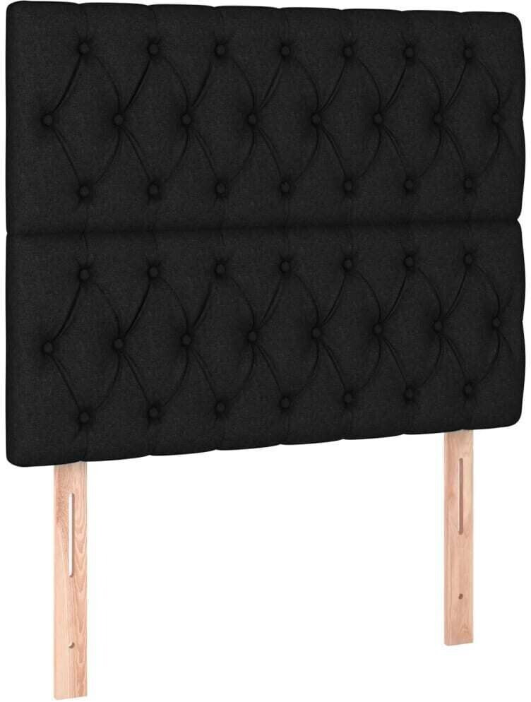 vidaXL LED headboard 90x7x118/128cm fabric (3122744)