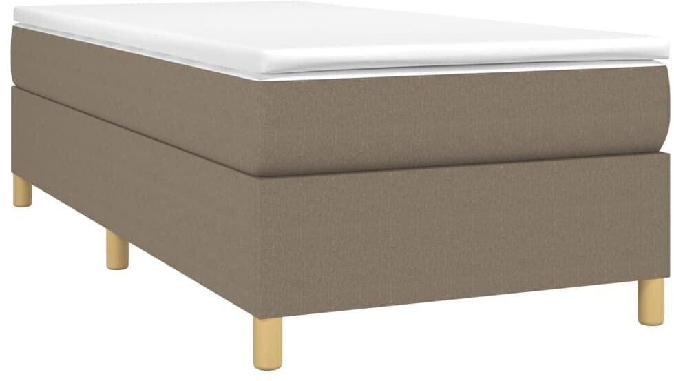 vidaXL Bed frame 100x200cm fabric (3120941)