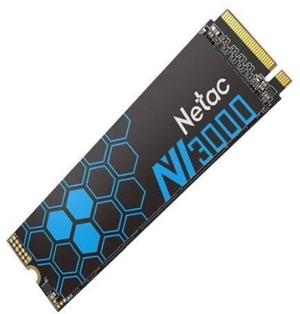 Netac 1TB NV3000 M.2 NVMe M.2 2280 PCIe3 3D TLC NAND R/W 3100/2100 MB/s 200K/190K IOPS