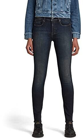 G-Star Lhana Skinny Jeans worn in moss