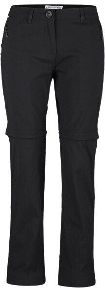 Craghoppers Women's Kiwi Pro II Convertible Pants Regular (CWJ1281R) black