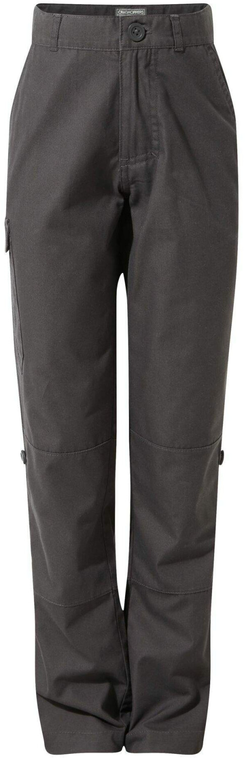 Craghoppers Kid's Kiwi Pants (CKJ087) black pepper