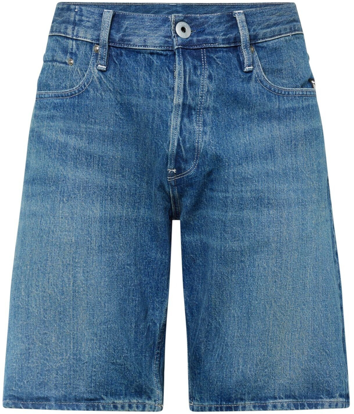 G-Star Dakota Denim Shorts Raw Edge (D24411) antique faded spear blue