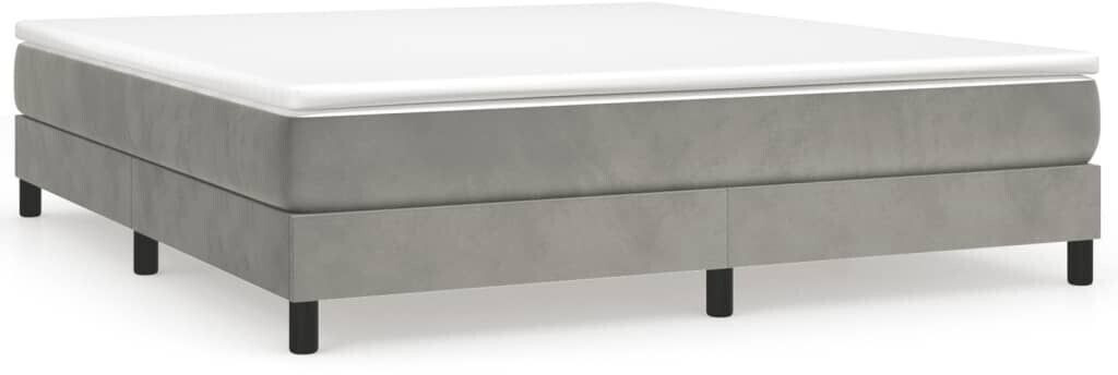 vidaXL Bed frame 160x200cm velvet (3120778)