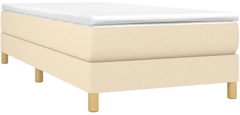 vidaXL Bed frame 90x190cm fabric (3120579)