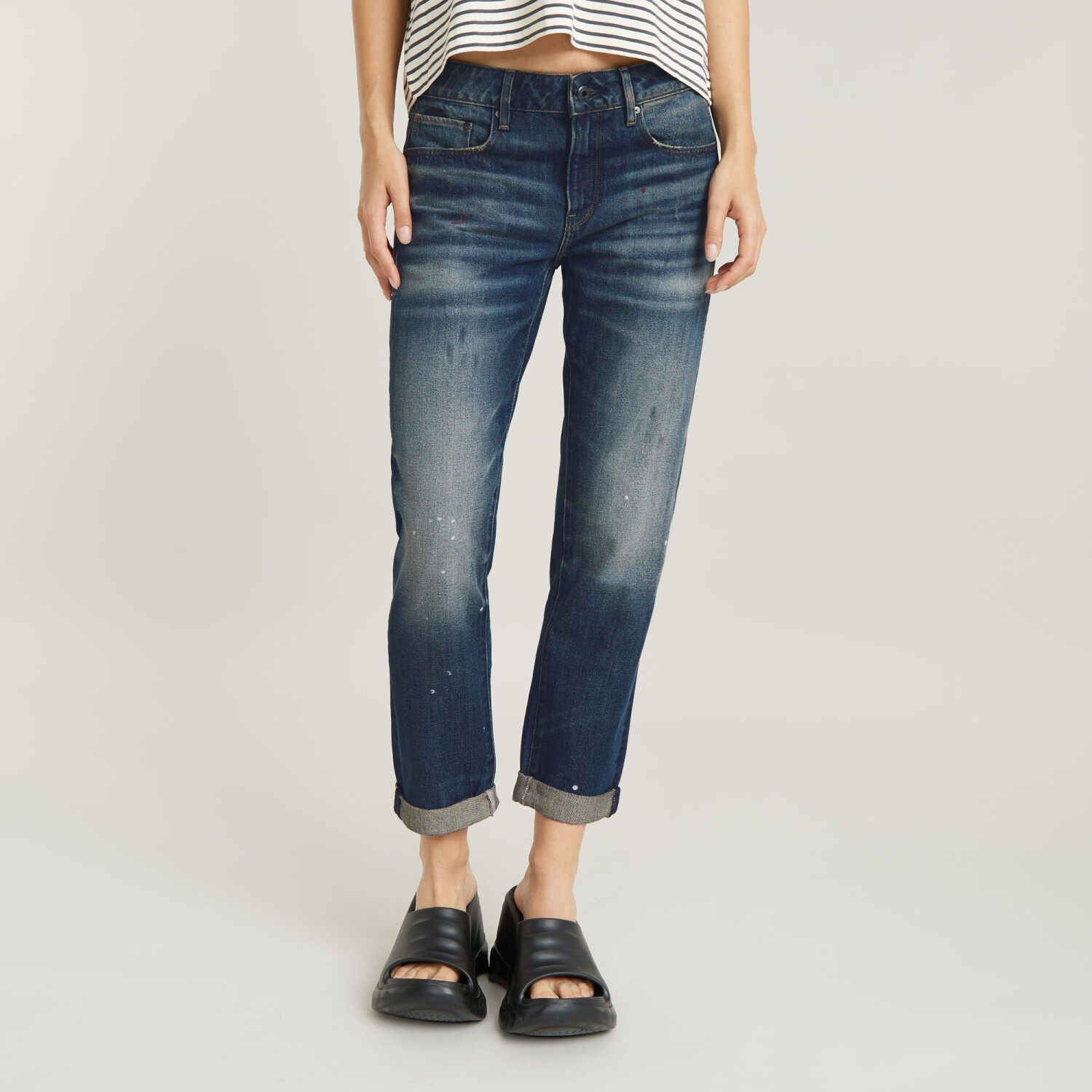 G-Star Kate Boyfriend Jeans (D15264) dark shamrock