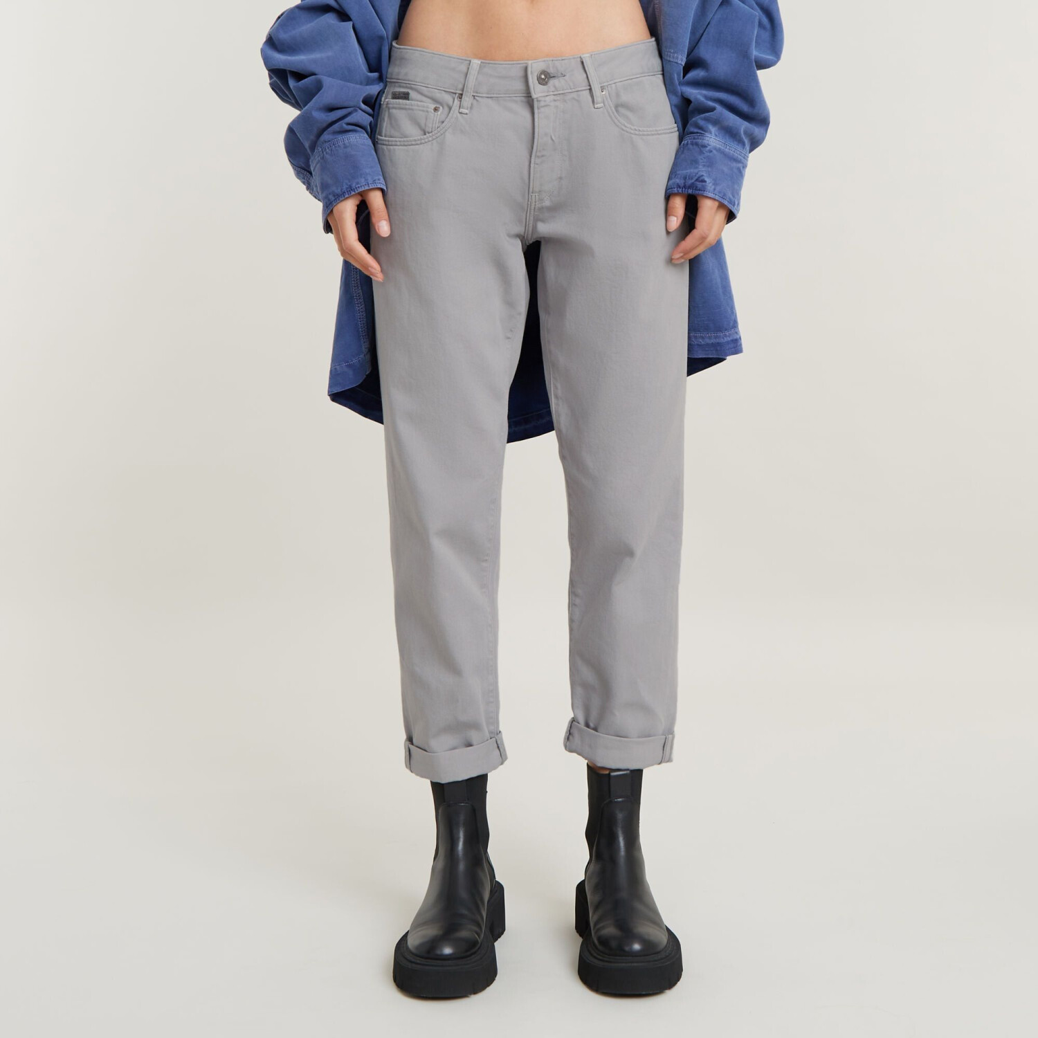 G-Star Kate Boyfriend Jeans (D15264) renaissance correct grey gd