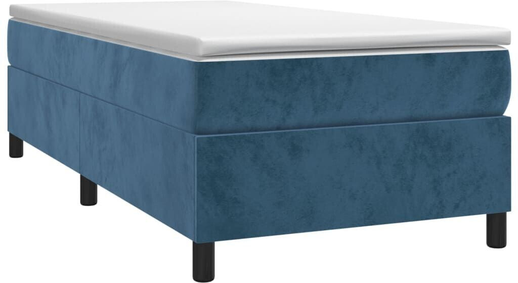 vidaXL Bed frame 90x200cm velvet (3121100)