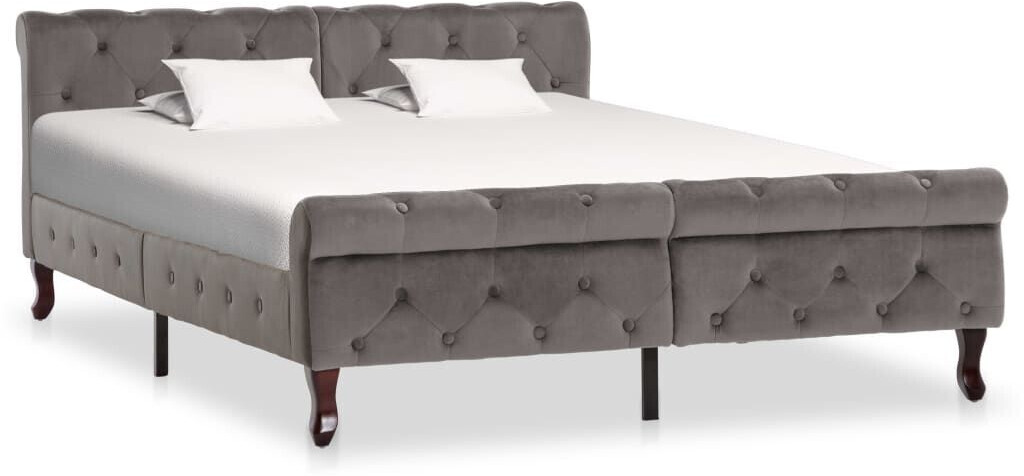 vidaXL Bed frame velvet 140x200cm (288560)