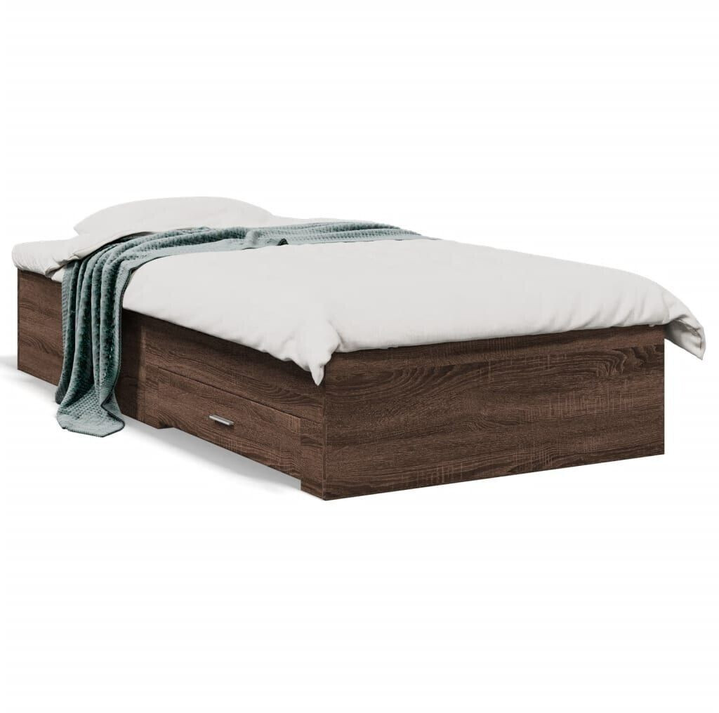 vidaXL Bed frame with drawers 75x190cm (3280446)