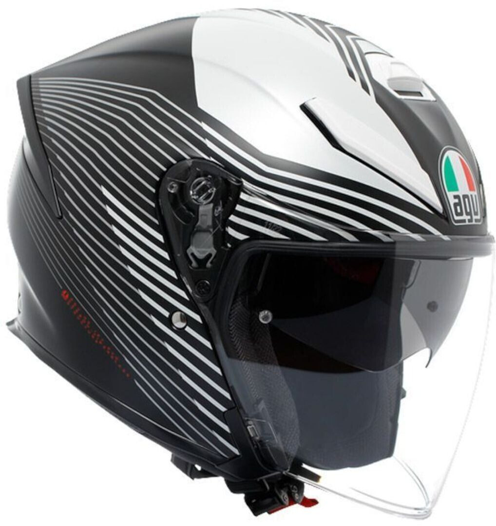 AGV K5 Jet Evo Control black matt/white