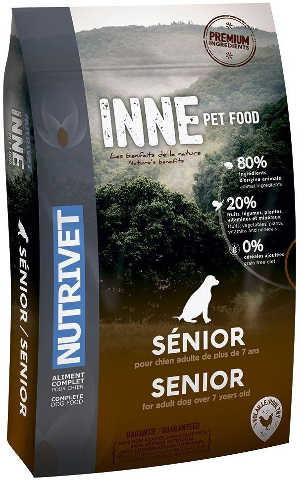 Nutrivet Inne Senior croquettes pour chien (12 kg)